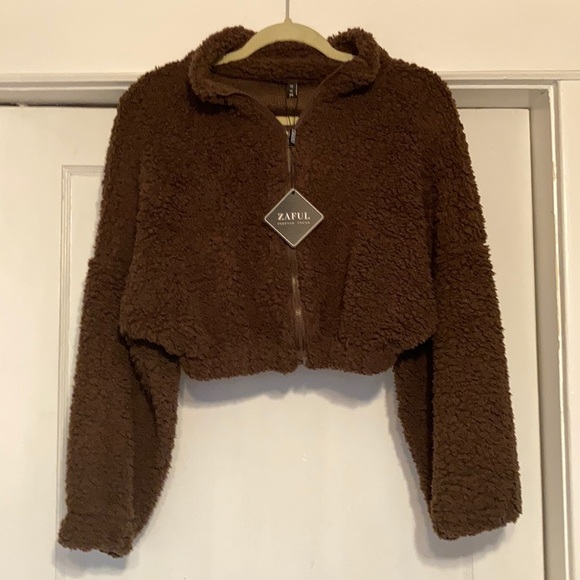 Zanful zip up sweatshirt NWT - Picture 1 of 4